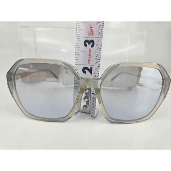 MCM‎ MCM700SA Oversized Geometric Sunglasses Gray w/ Case Set main image 9